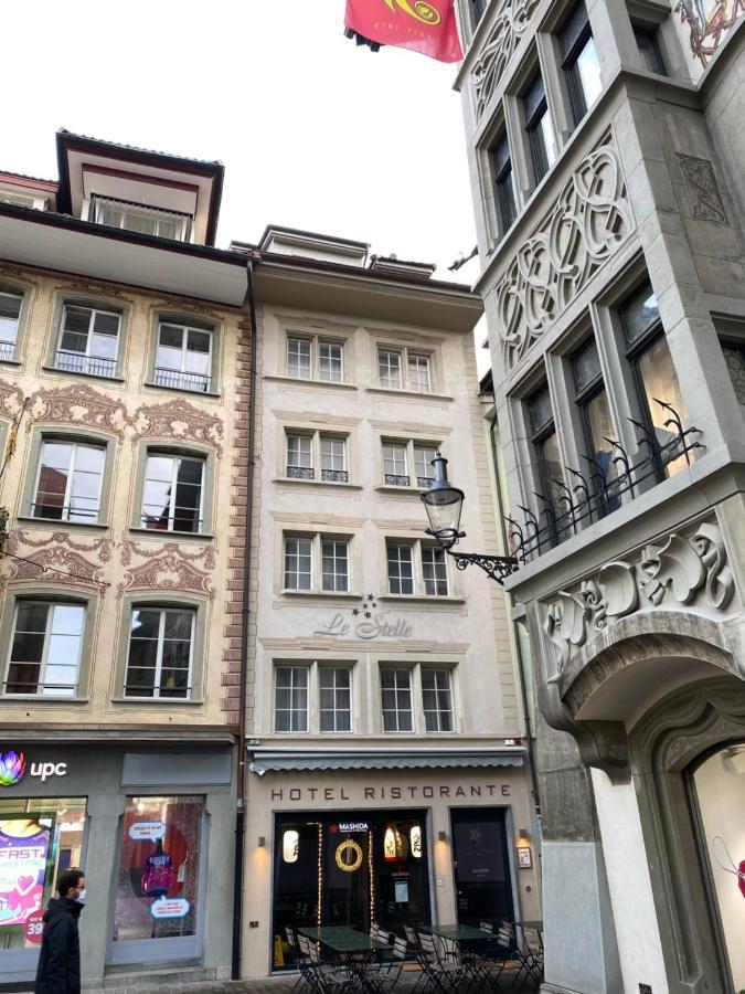 Hotel Lestelle - Self Check-In Lucerne Bagian luar foto