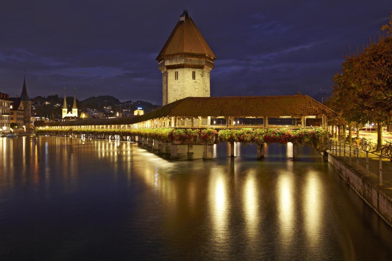Hotel Lestelle - Self Check-In Lucerne Bagian luar foto